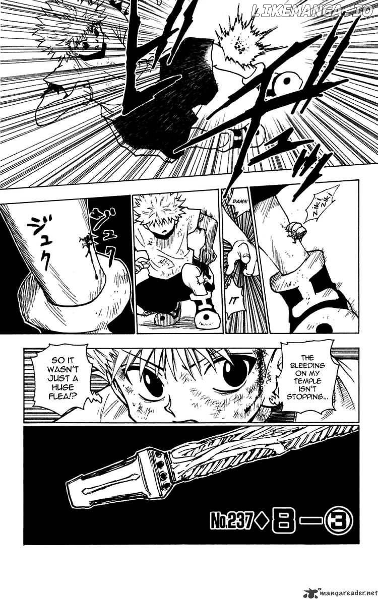 Hunter x Hunter, Chapter 237 image 01